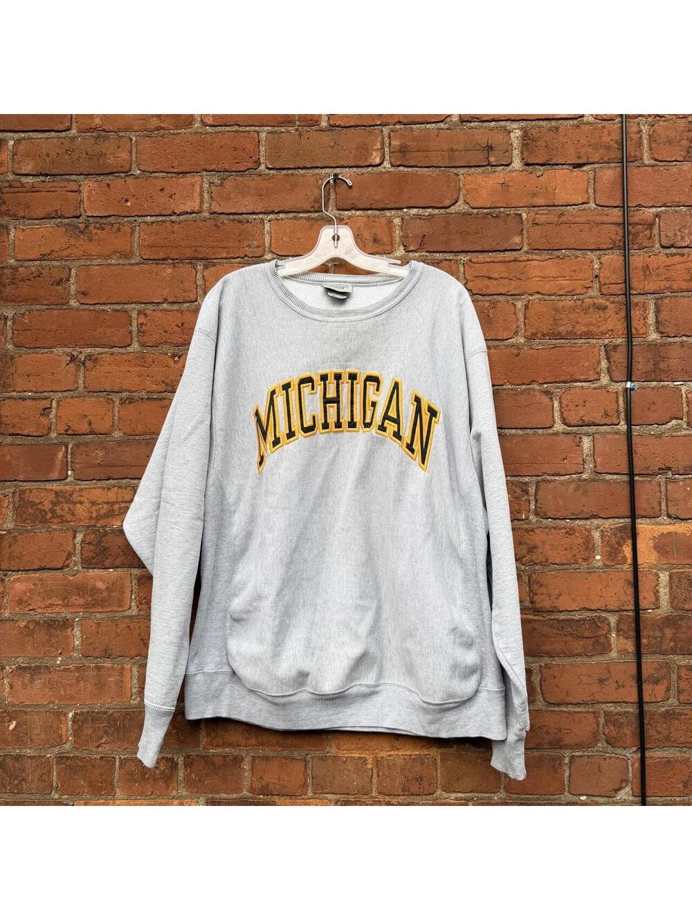 vintage Michigan Steve & Barry’s crewneck sweatshirt 00s XL